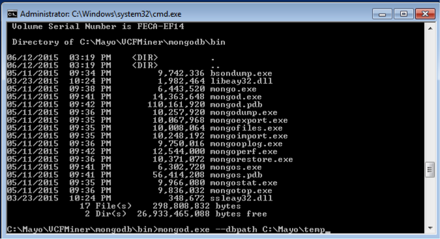 Running MongoDB manually to diagnose a problem